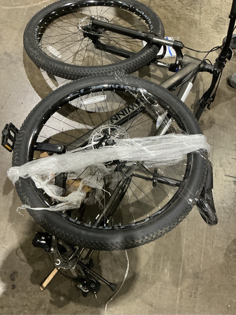 Condition photo showing As Is for schwinn axum comp, 29-in. adult unisex, mountain bike, medium frame, black