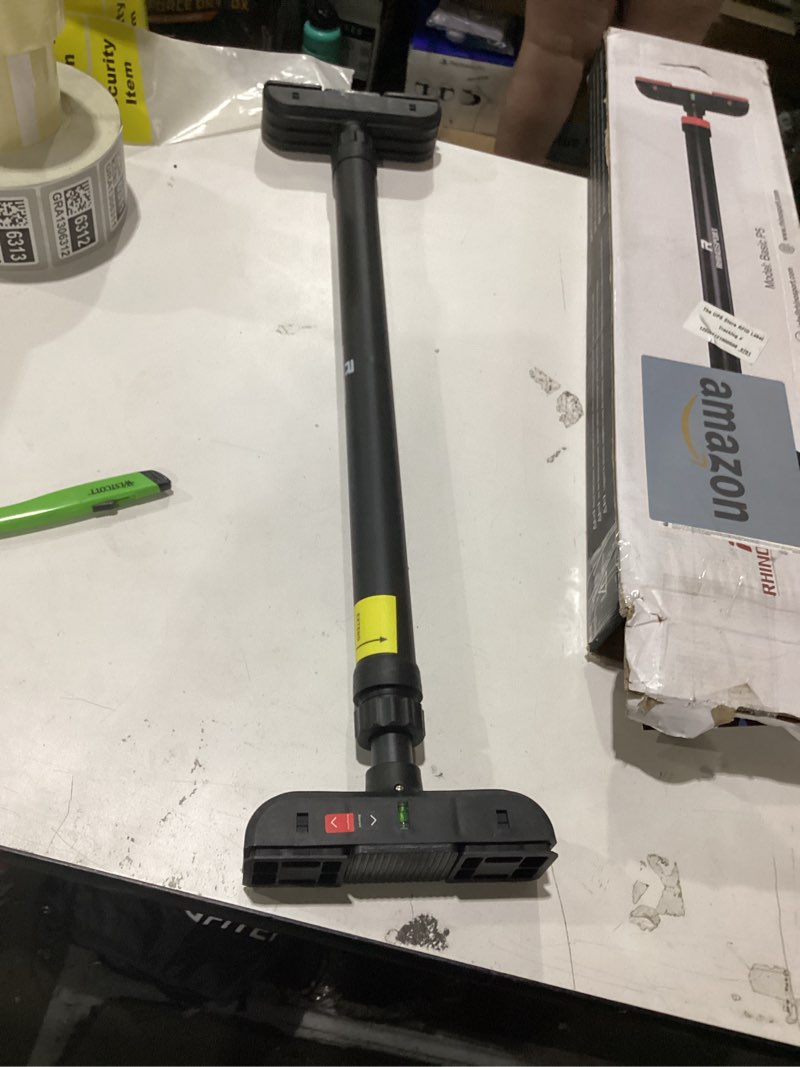 Condition photo showing New/Like New for RHINOSPORT Door Pull Up Bar Doorway No-Screw from 69-92 cm (27.1in-36.2in) Workout Equipment for Home Gym Upper Body Workout Non-slip 2x EXTRA Foam Padding for Ultimate Door Frame Protection Black