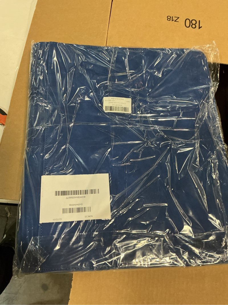 Condition photo showing New/Like New for 9 Slot Top Loader Binder, Top Loaders Collection Storage Album for Trading Cards and Sports Cards - Holds 252 Top Loader, NOT Suitable for Cards WITHOUT Top Loaders(Sapphire Blue) 9 Pockets Sapphire Blue