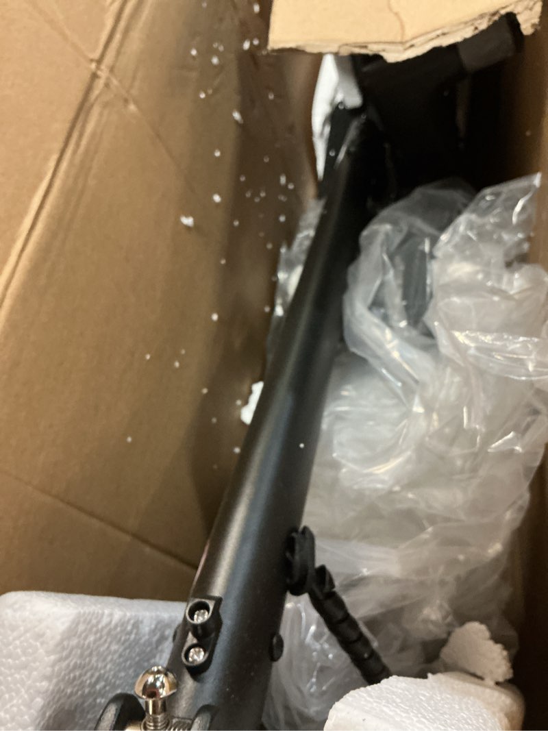 Condition photo showing Good Condition for electric scooters - electric scooter for adults, 500w peak motor, 18 max mph, 21 miles range, app control, lightweight foldable e-scooter black