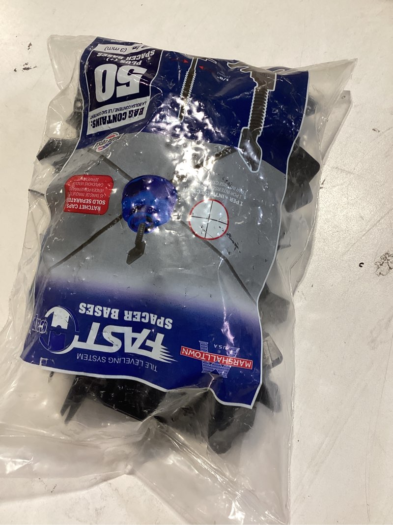 Condition photo showing New/Like New for Marshalltown 1/8-in Plastic X-shaped Tile Spacer and Leveling System 50 -Pack