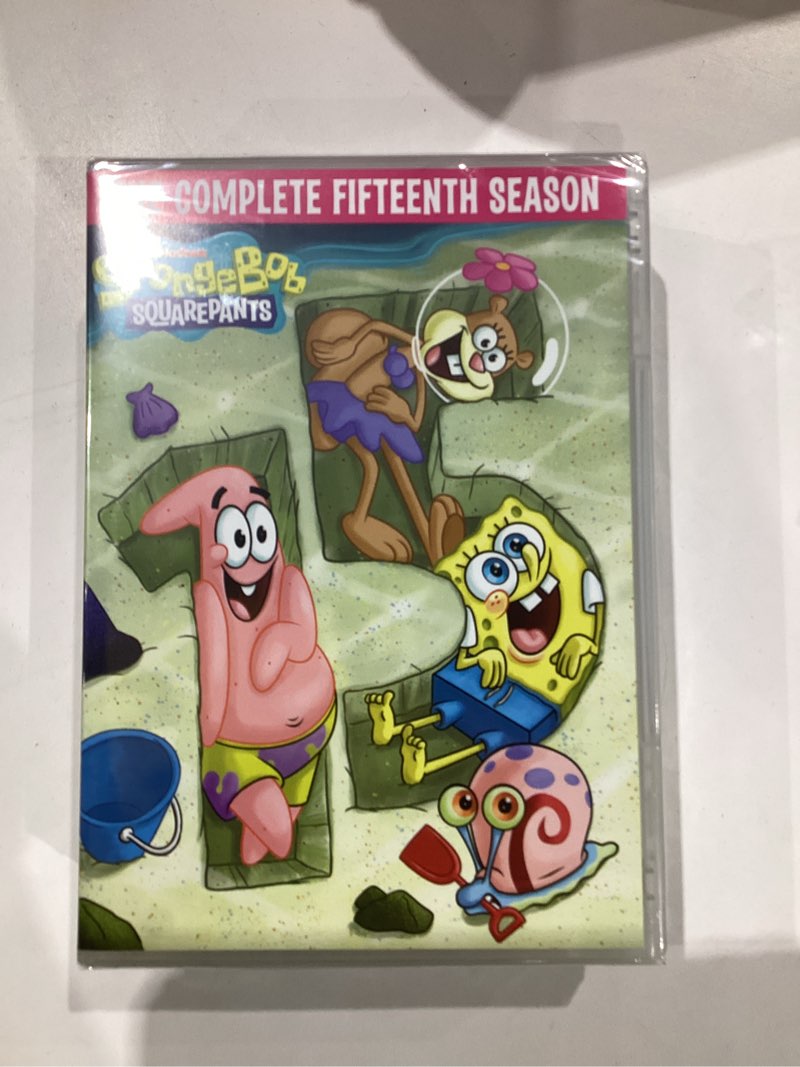 Condition photo showing Good Condition for spongebob squarepants: season 15 (dvd)