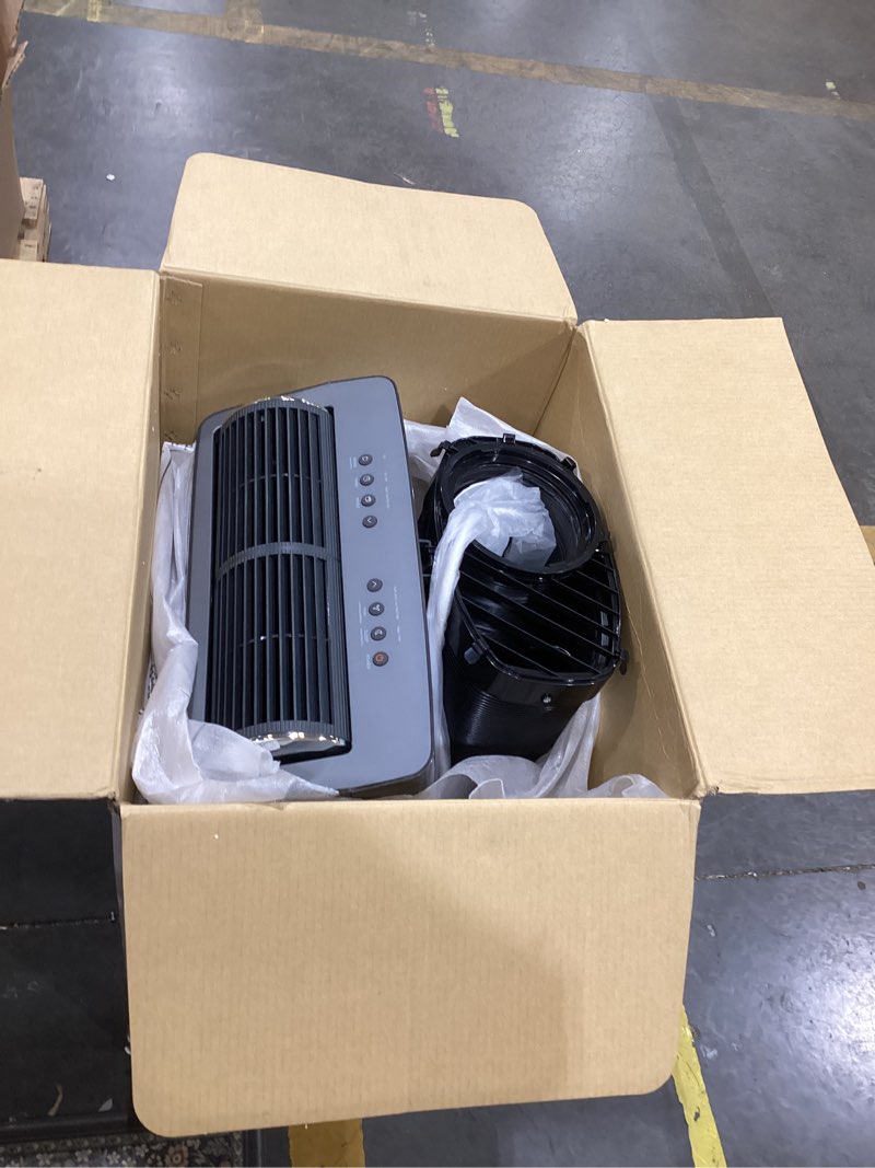 Condition photo showing As Is for midea duo 10,000 btu sacc smart inverter portable air conditioner, grey