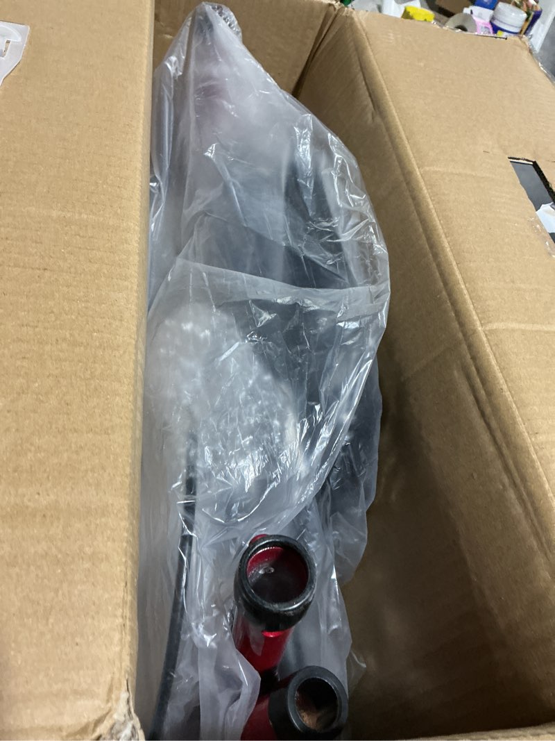 Condition photo showing Good Condition for Medline Superlight Folding Aluminum Mobility Rollator Walker, Red, 250 lb. Weight Capacity, 6" Wheels, Adjustable Arms and Seat, Foldable Rolling Walker for Seniors