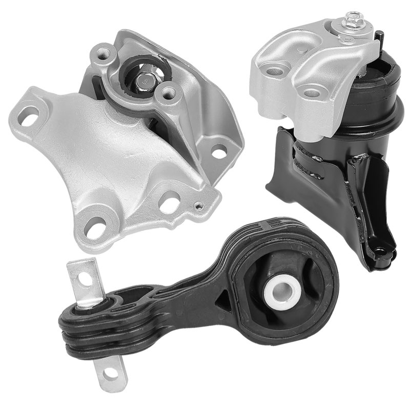 Engine Motor & Transmission Mount Kit 3pcs Compatible with Fits 2006-2011 Honda Civic Hybrid 1.3L Replace A65019 A65029 A4585