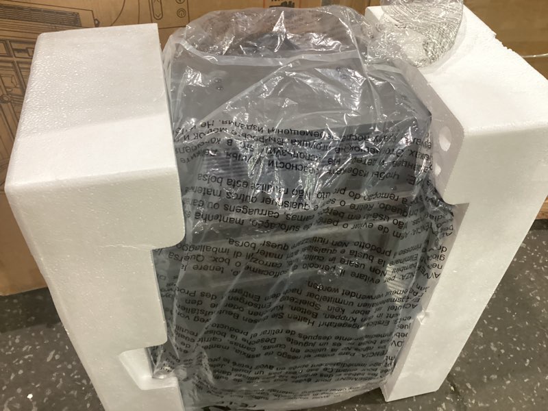 Condition photo showing New/Like New for similar to stock photo gun metal grey not tested duraflame electric fireplace stove 1500 watt infrared heater with flickering flame effects - cream