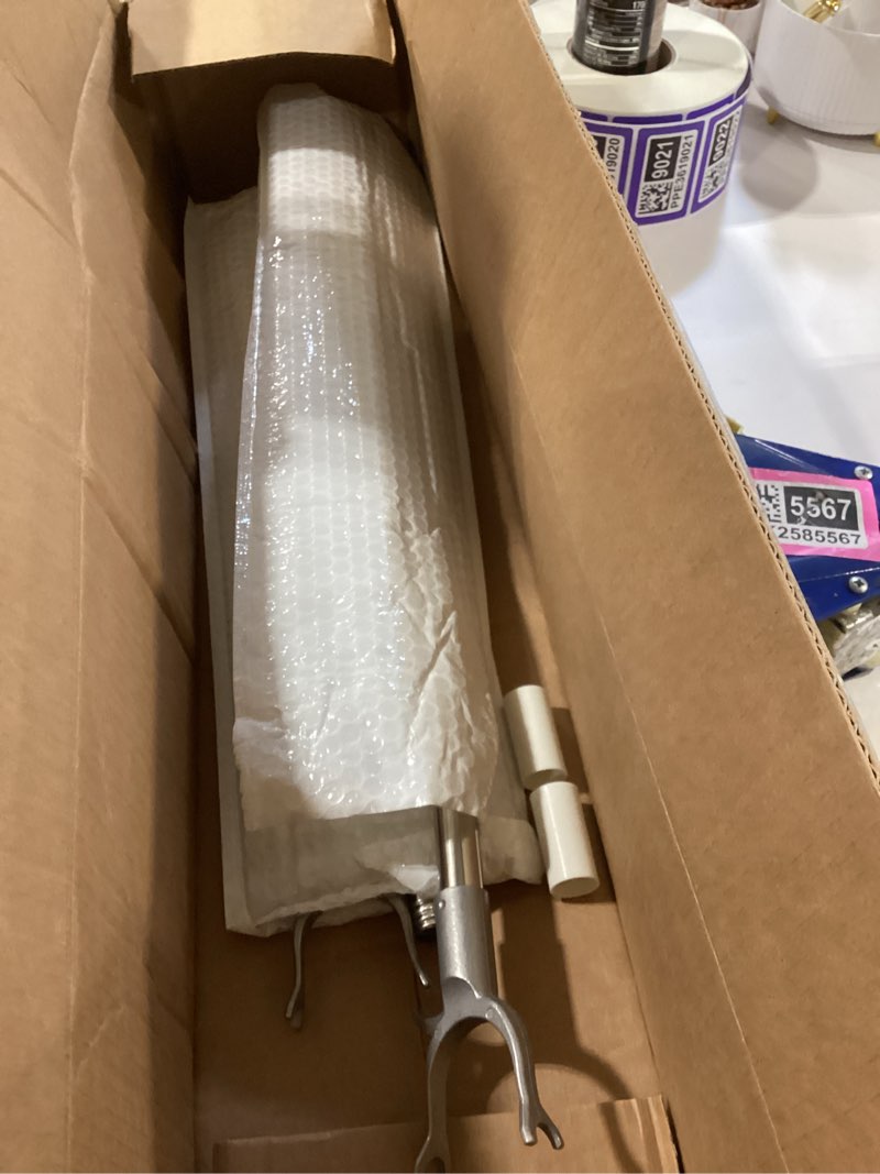 LALADEFIEE 2pcs Telescopic Clothes Drying Pole Adjustable Hanging Rod Strong Support Pole