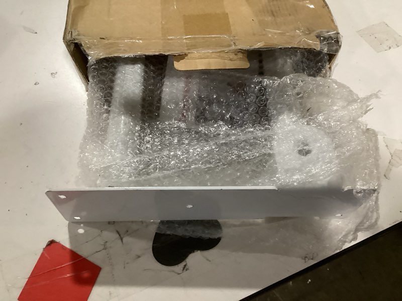 Condition photo showing As Is for U Shaped Toilet Grab Bar 30.3 Inch, Munzong White Anti-Slip Support Rail, Flip-Up Bathroom Grab Bar with Paper Holder, Stainless Steel Knurled Handicap Safety handrails for Elderly Disabled Pregnant 32 Inch White