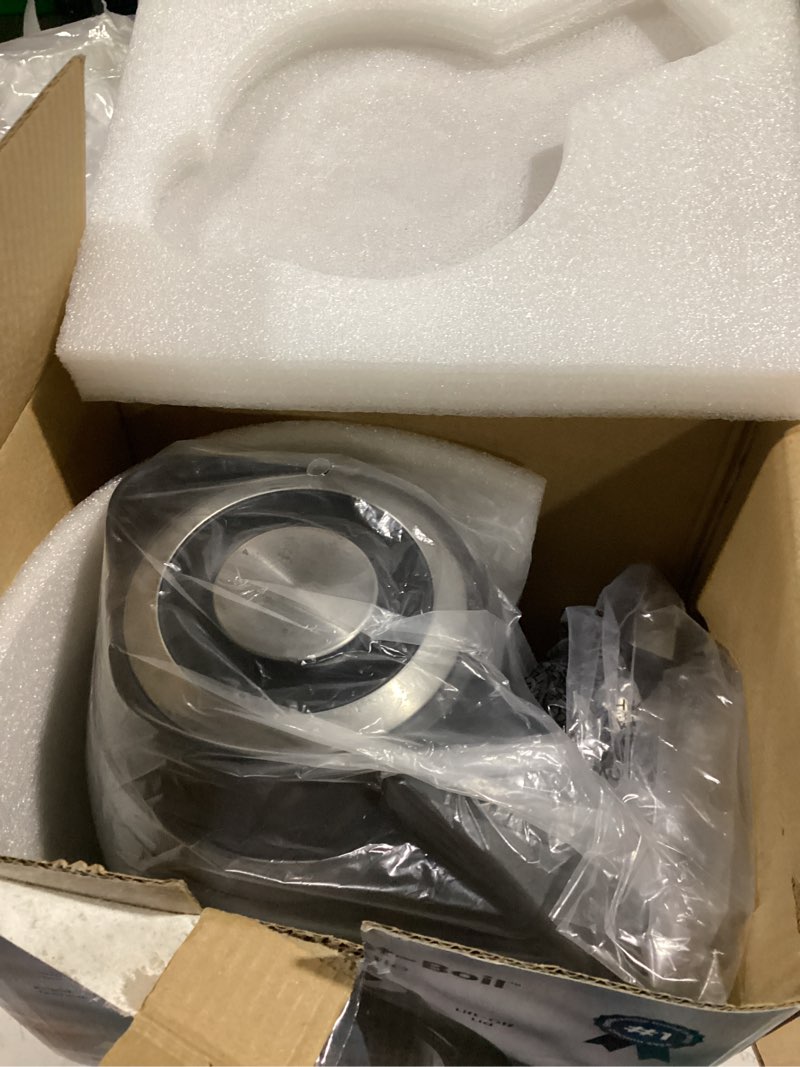 Condition photo showing Good Condition for chefman electric kettle, 1.8l 1500w, hot water boiler, removable lid for easy cleaning, auto shut off, boil-dry protection, stainless steel filter, bpa free, borosilicate glass electric tea kettle black