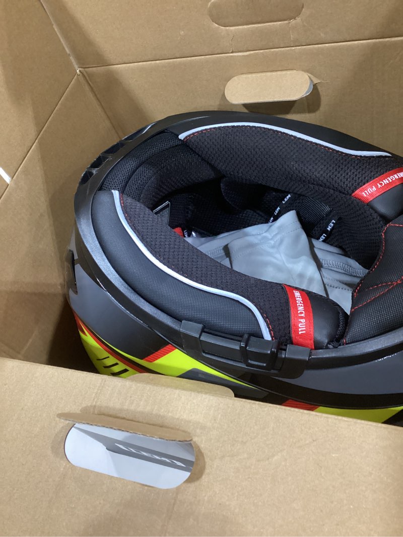 Condition photo showing Good Condition for LEM Motorcycle Helmets Full Face, Helmets for Men DOT Certified, PINLOCK & DVS Dual Vision, Motorcyc