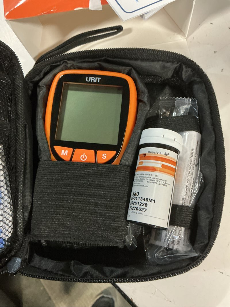 Condition photo showing Good Condition for 5- in-1 lipid test kits with all-in-one 10ea x profile 5-in-1 lipid test strips, cholesterol test kits, cholesterol tester meter kit at home, easy to use