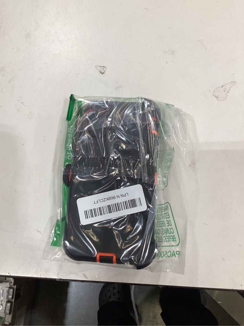 Condition photo showing New/Like New for Case for iPhone 11 with Clip, Heavy-Duty Tough Rugged Shockproof Drop Protective Cover Phone Cases, Black+Orange iPhone 11 Black+Orange(with Clip)