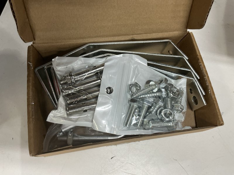 Condition photo showing Good Condition for xrds-rf antenna wall mount 6 inch heavy-duty stand off wall mast mount windproof mounting bracket for tv mast (2-leg + 2-leg) 6 inch 2-leg + 2-leg