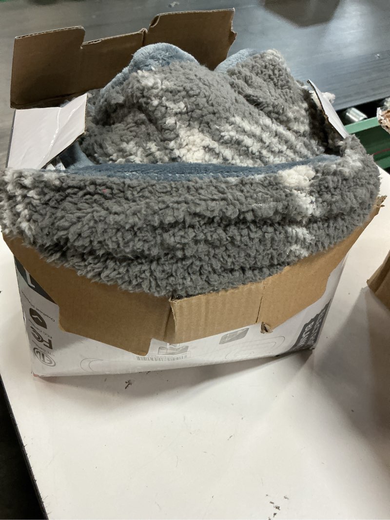 Condition photo showing As Is for heated electric blanket full size - 72"x84" flannel heating blanket with 10 heating levels & 5 time settings over-heat protection, winter warmer for adults with etl certification?grey? grey 72x84