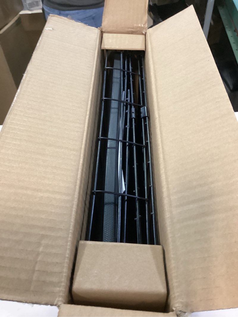 Condition photo showing Good Condition for BestPet | Dog Crate | 18" | Black | Foldable Metal Kennel with Single Doors, Secure Slide-Bolt Latches, Leakproof Tray | Portable Dog Cage for Small Breeds | for Travel, Indoor & Outdoor Use Black 18"