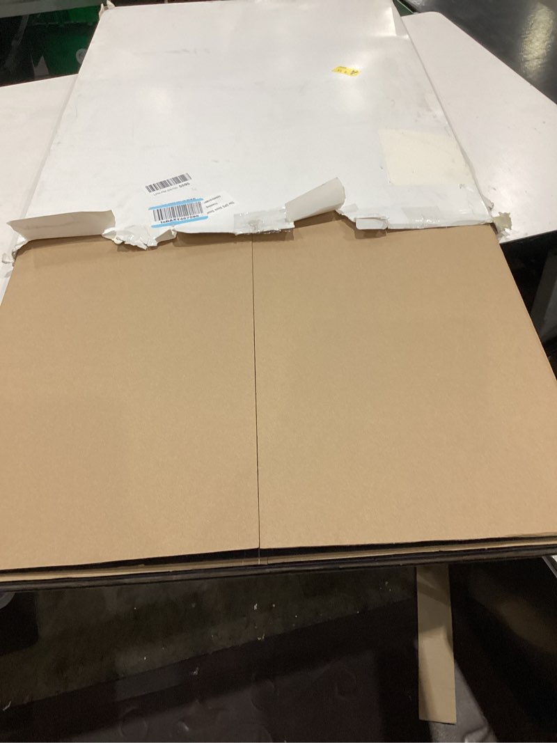 Condition photo showing Good Condition for akonege 4 pack 36" x 48" trifold poster board for presentation, black corrugated cardboard large tri fold poster board for science fair, office & school projects, photo displays, exhibitions event black 4 pack