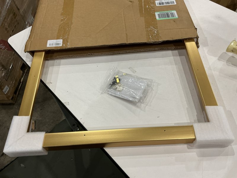Condition photo showing New/Like New for canvas floater frames,canvas floating frame,floater frame for canvas,floater frames for canvas paintings,canvas picture frame (8"x10",gold) gold 8"x10"