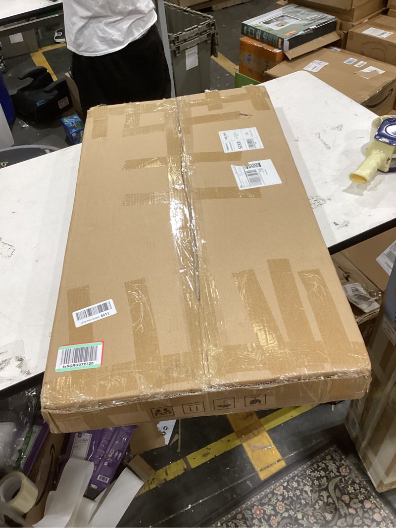 Condition photo showing Good Condition for the item shown is a pack of white panels, likely for a diy home improvement project, along with a small orange handheld saw.