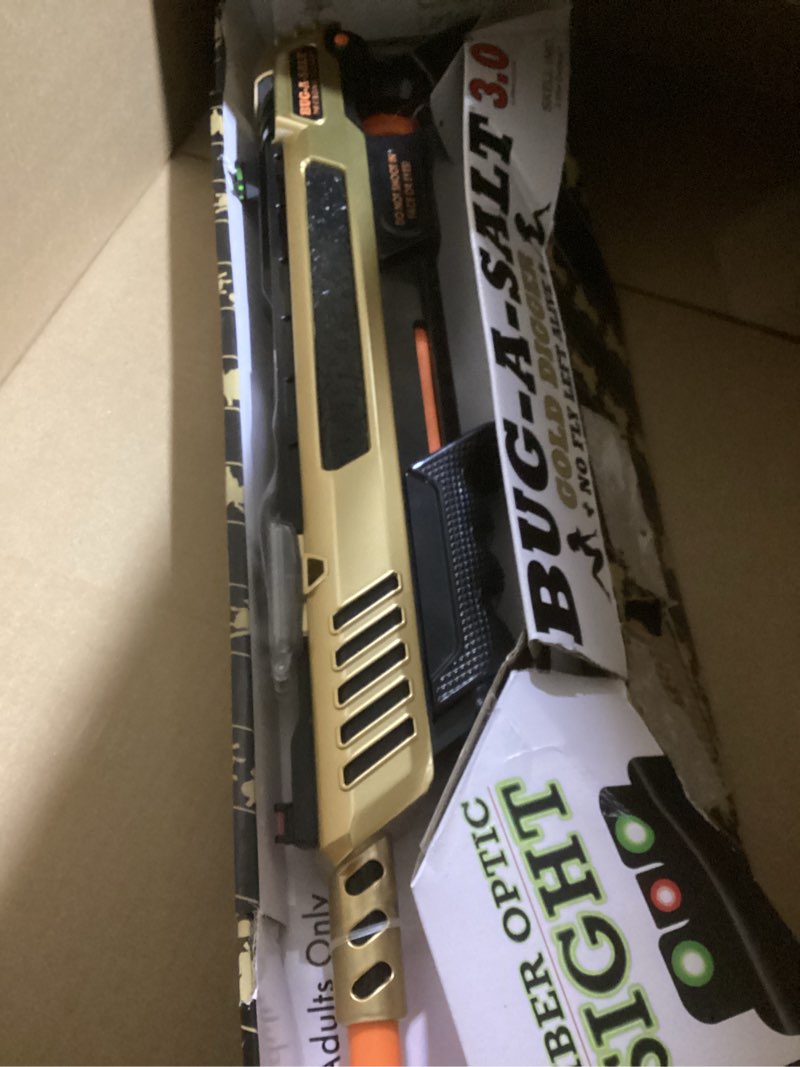 Condition photo showing New/Like New for BUG-A-SALT Gold Digger Fiber Optic 3.0