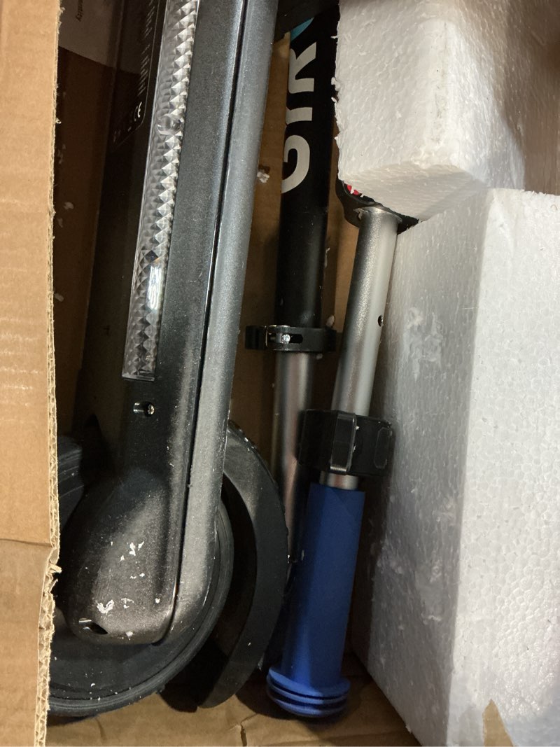 Condition photo showing Good Condition for Gyroor H30 Max Electric Scooter for Kids, LED Dispaly, 150W Powerful Motor, Dual Brake System, Adjustable Height and Speed, Best Presents for Kids H30Max-Blue