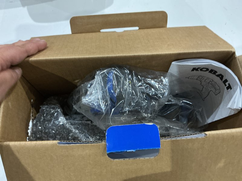 Condition photo showing As Is for kobalt 1/2-in 24-volt variable brushless cordless hammer drill (charger not included)