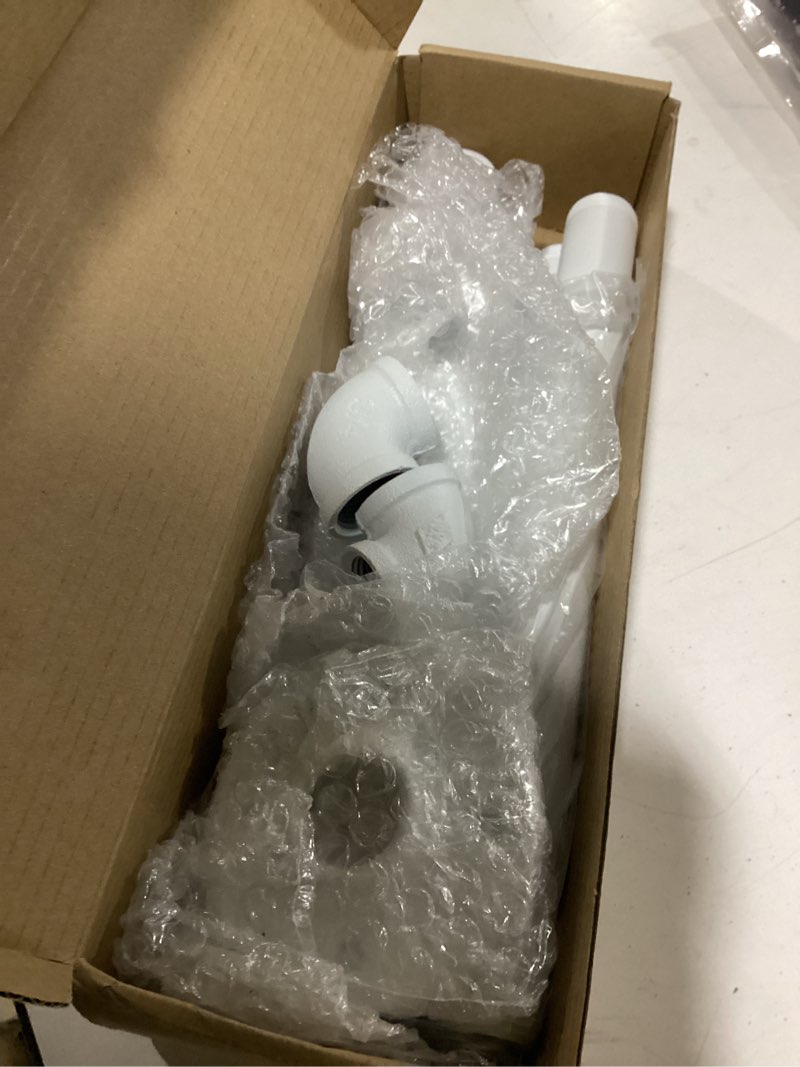 Condition photo showing New/Like New for Industrial Pipe Clothes Rack Wall-Mounted, Multi-purpose Rustic Vintage Hanging Rod for Space-Saving Storage in Bedroom, Bathroom, and Laundry Room, 2 Pack Black