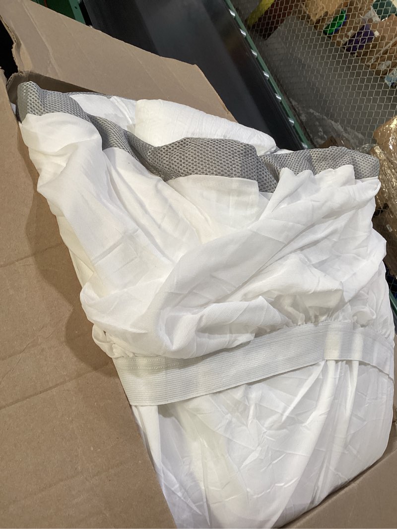 Condition photo showing Good Condition for Bedsure Pillow Top King Mattress Topper - King Mattress Protector with 8-21 Inches Deep Pocket, 800 GSM Extra Thick Waterproof Bed Pad Fitted, Soft Bed Cover for Home, Bedroom, Hotel - White White King