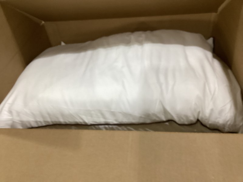 Condition photo showing Good Condition for JOLLYVOGUE Pillows Queen Size Set of 2 for Sleeping, Soft and Supportive Bed Pillow with Down Alternative Filling for Side and Back Sleepers, Hotel Collection 01 - Classic Design Queen (Pack of 2)