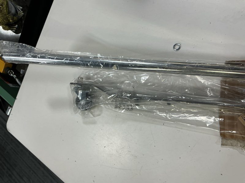Condition photo showing As Is for medline 4 leg iv poles stand, 2 hook, 4 caster, chrome, 47 to 85" adjustable height