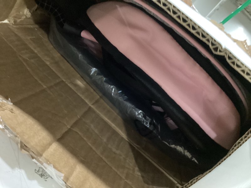 Condition photo showing Good Condition for bayer twin doll pram neo, grey, pink with butterfly, jean look