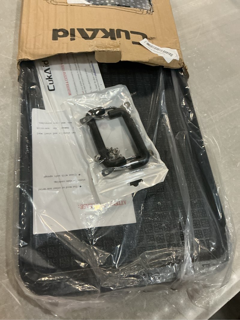 Condition photo showing New/Like New for flat top grill - non-stick stovetop griddle, aluminum, dishwasher safe 17" x 10.5" x 1"