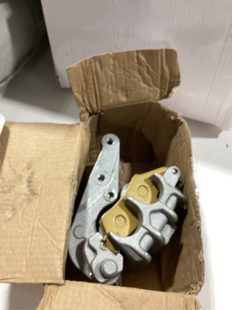Condition photo showing As Is for m mati front brake caliper for honda cr250 cr500 1989-1994 cr125 1990-1994 cr125r cr250r cr500r 45100-ml3-911 45100-mac-671 45100-ml3-792