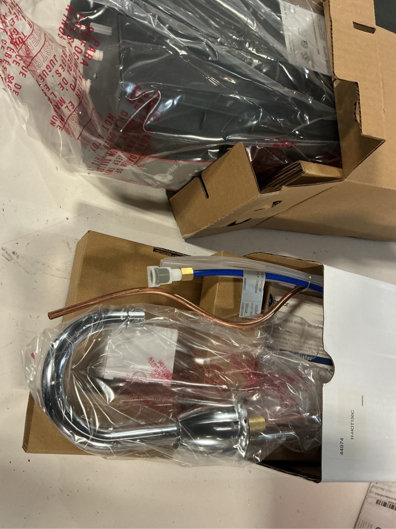 Condition photo showing Good Condition for InSinkErator HOT150 Instant Hot Water Dispenser System - Faucet & Tank, Chrome, H-HOT150C-SS Chrome HOT150 - Hot Only Dispenser