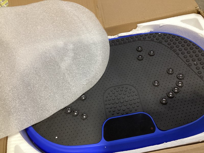 Condition photo showing Good Condition for vibration plate exercise machine, vibrating fitness platform for lymphatic drainage, full body shaker workout equipment, bluetooth power shaping vibrate plate, board sport for home exercise gym