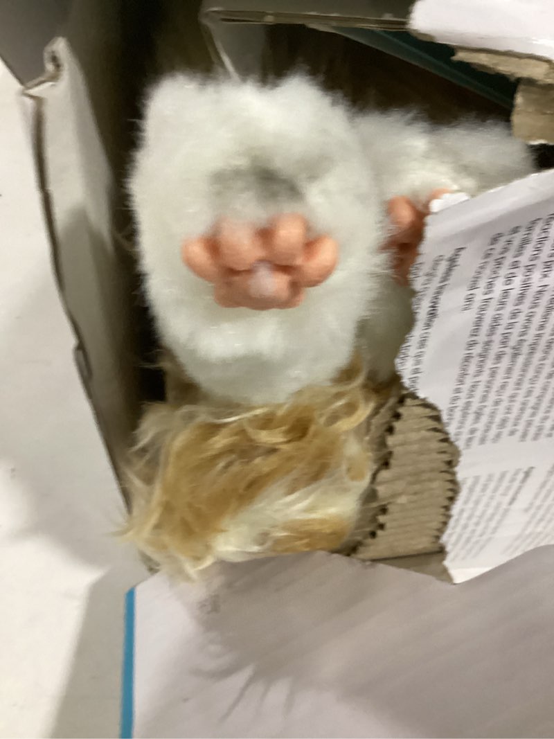 Condition photo showing New/Like New for JOY FOR ALL Companion Pet for Seniors - Lifelike Animatronic Cat - Realistic Soft-Touch Fur & Purring - Therapy Stuffed Animal - Toy for Alzheimer's & Dementia - Orange Tabby Orange Tabby Cat