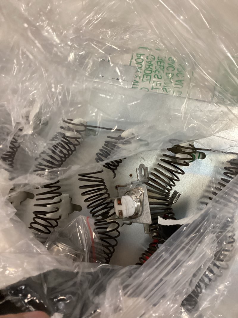 Condition photo showing As Is for ?upgraded?510329p speed queen dryer heating element oem for ade3srgs173tw01 ade3lrgs171tw01 ade30rgs171tw01 adq6hrys177tw01 adee9rgs173tw01,replace part number 61927 503978 56047-1 years warranty