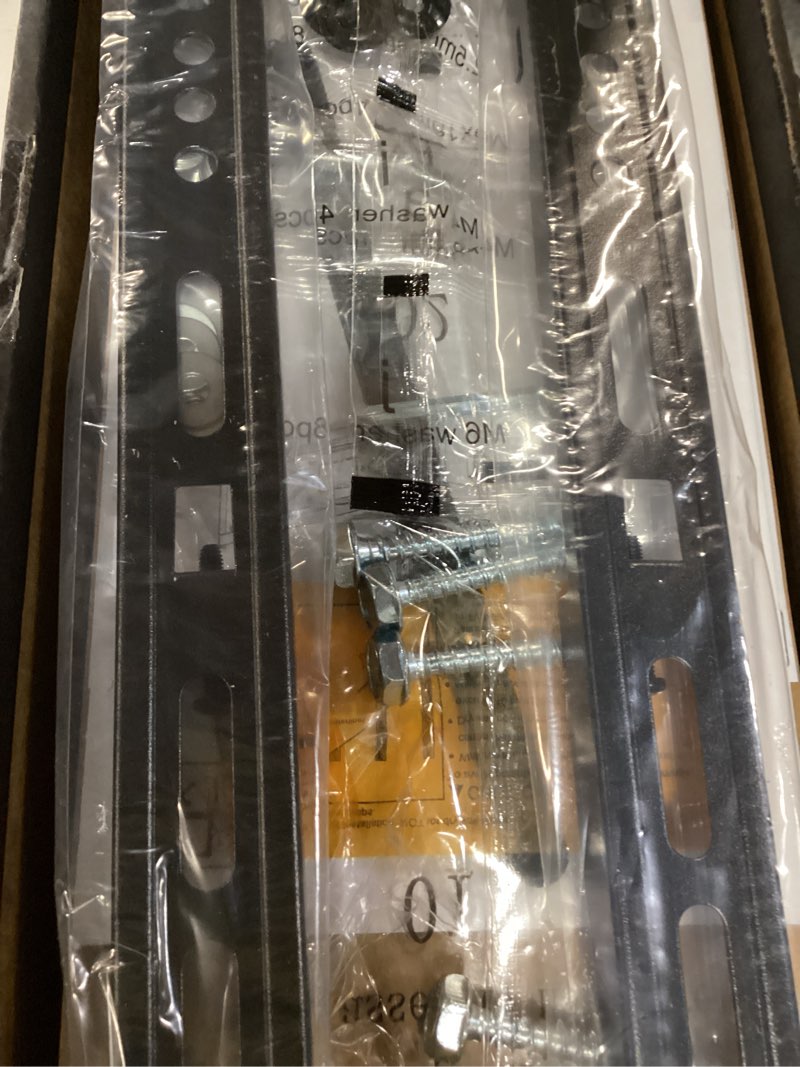 Condition photo showing New/Like New for usx mount full motion tv wall mount for most 32-70 inch tvs up to 99 lbs, wall mount bracket with dual articulating arms, swivel, tilt, max vesa 400x400mm, tv mount fits 12”/16” wood studs 32-70 inch, 99 lb