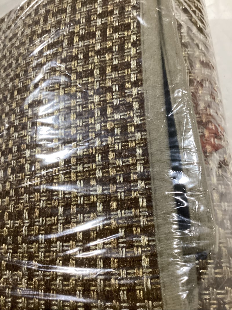 Condition photo showing Good Condition for Door Mat 31x47, Dirt Resistant and Absorbent, Non-Slip Rubber Backing Floor Mats, Easy Clean Low-Profile Doormat for Entryway, Front Door, Inside Entrance Brown 31"x47" A- Brown