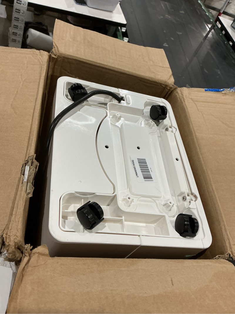 Condition photo showing As Is for candy 4500 sq.ft dehumidifier for basement,80 pints dehumidifiers for home,continuous/sleep/auto mode,1.35 gal water tank with drain hose,portable & wifi for large room,bedroom,bathroom,garage,laundry