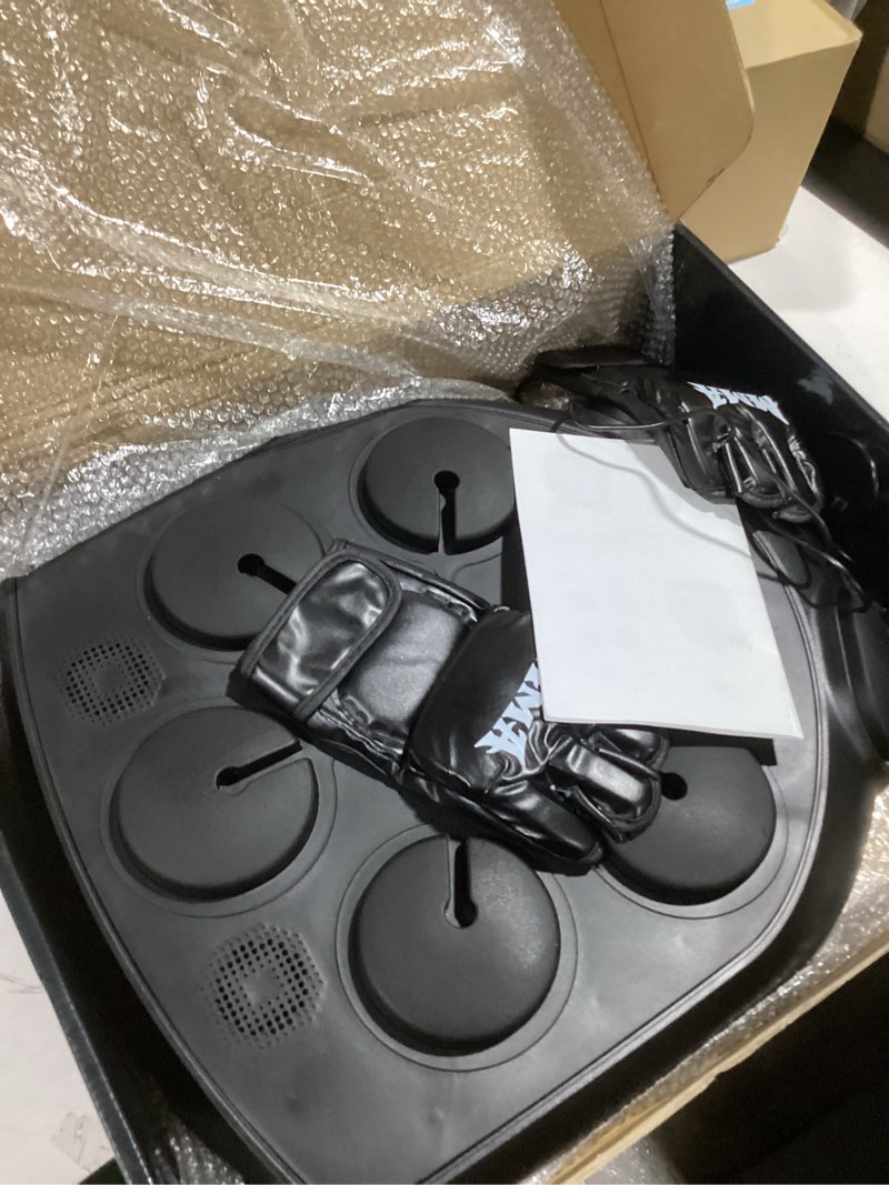 Condition photo showing Good Condition for Music Boxing Machine,Smart Boxing Machine for Adults with Boxing Gloves,9 Modes & 9 Speeds Wall Mounted Music Punching Machine for Home Gym Office Workout