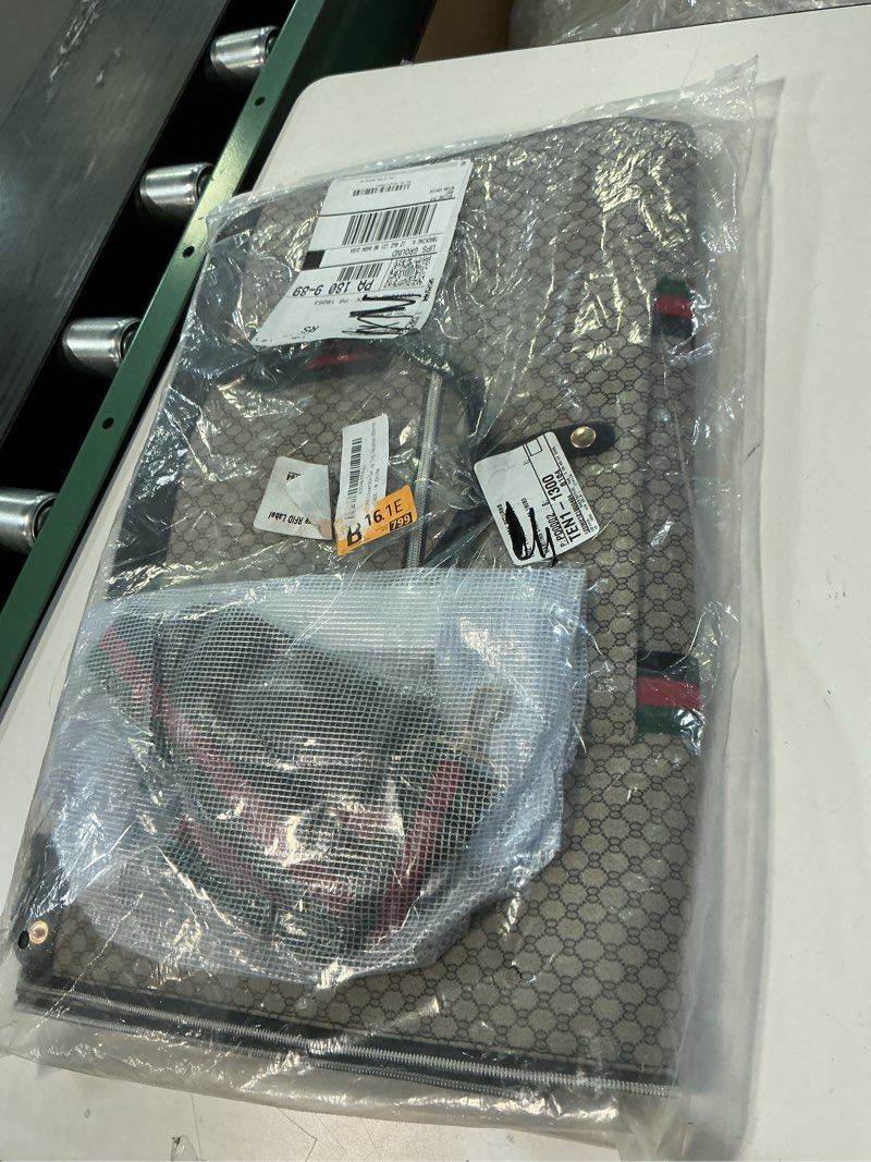 Condition photo showing Good Condition for Convertible Garment Bag for Travel, Carry on Garment Duffel Bags with Shoe Pouch Weekender Bag for Men Women 2 in 1 Hanging Suitcase Suit for Business Trip, Vacation (Beige)