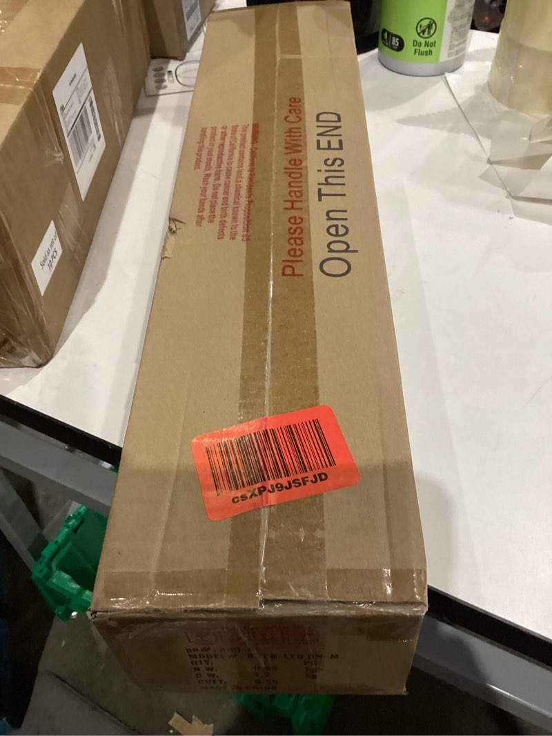 Condition photo showing New/Like New for Bathroom Vanity Light Brushed Nickel, 5CCT Black Wall Sconce,16 Inches Hardwired LED Light Fixtures, 16W Dimmable Wall Lamp Over Mirror, Modern Bar Lighting Fixtures for Living Room Brush Nickle PC-Small-1PC