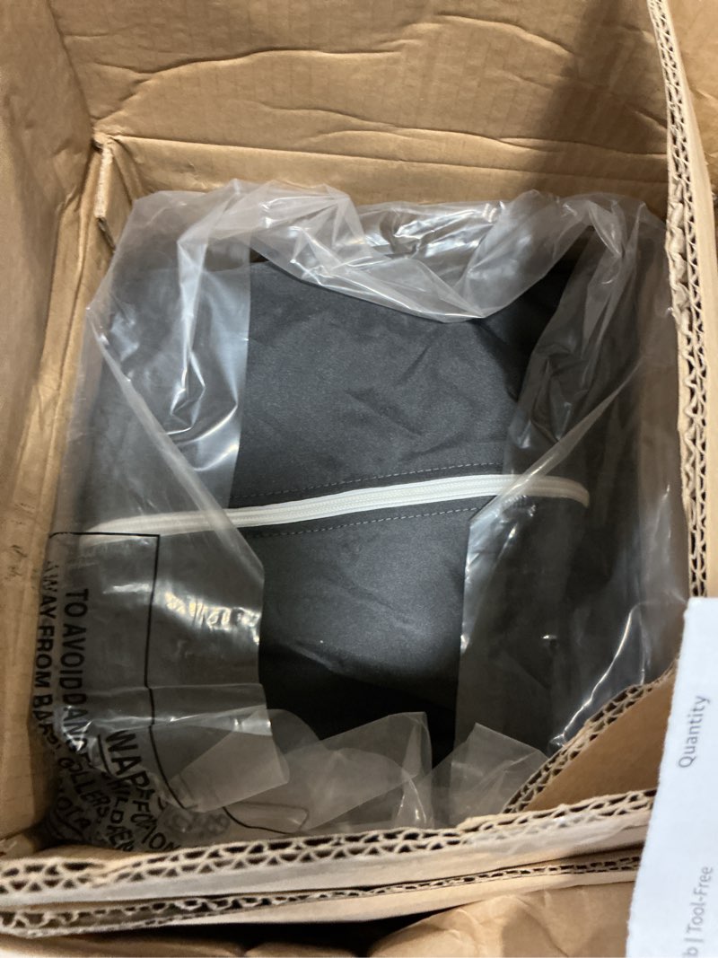 Condition photo showing Good Condition for Baby Delight Lunaire Full Size Crib | Breathable Mesh Baby Crib | Tool-Free Assembly Baby Bed | Charcoal Tweed