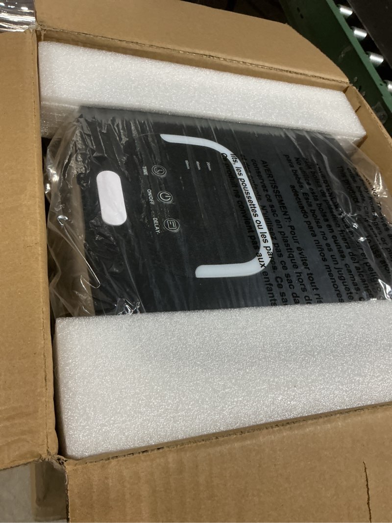 Condition photo showing Good Condition for 16L Small Towel Warmer Bucket for Bathroom, Luxury Towel Warmers for SPA, Hot Towel Heater, Great Gift Idea, 24H Delay Function, 1 Min Fast Heating, Fits A Large Towel, Bathrobes, Blankets-Black 12.6*12.6*11.5 inch Black