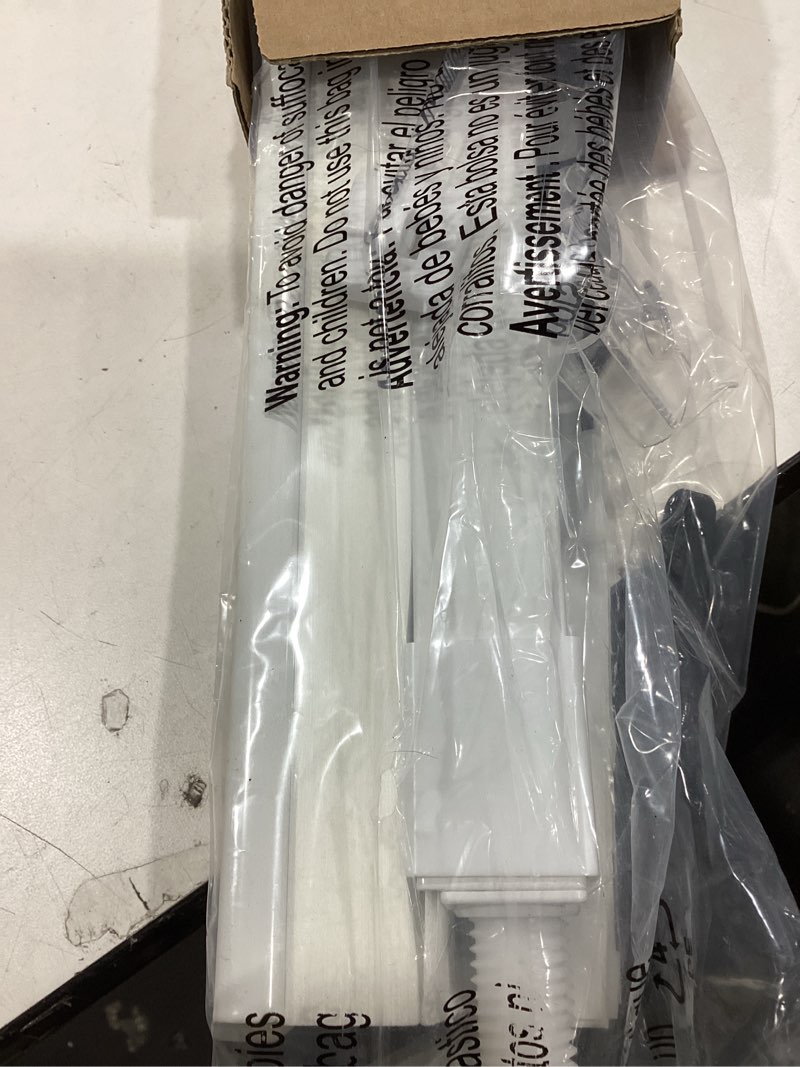 Condition photo showing Good Condition for lazblinds cordless cellular shades, no tools no drill light filtering honeycomb shades pleated blinds for windows, 39.5'' w x 48'' h, white light filtering-white 39 1/2'' w × 48'' h