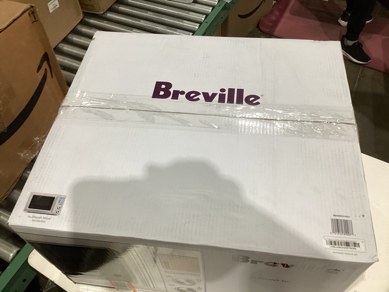 Condition photo showing Good Condition for Breville BMO850BSS Smooth Wave Countertop Microwave Oven, Brushed Stainless Steel