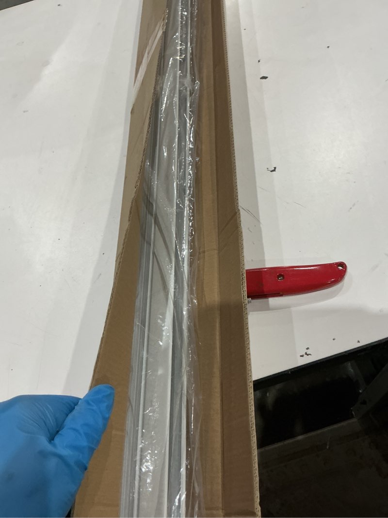 Condition photo showing Good Condition for aluminum mini blinds for windows cordless horizontal window shades for light adjustment, metal venetian blinds waterproof for bedroom, bathroom, 52" w x 64" h, white white 52"w x 64"h