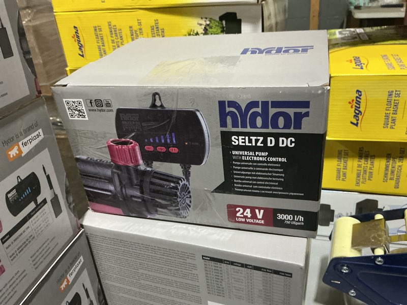 Condition photo showing Good Condition for Hydor Seltz DDC Contollable Universal Fish Pump, Black, 3000 gph