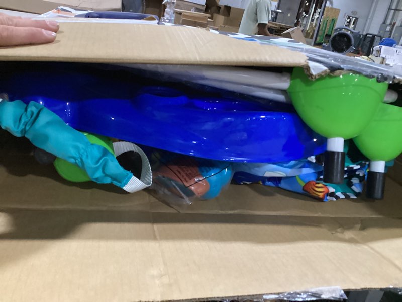 Condition photo showing Good Condition for baby einstein neptune's ocean discovery activity baby jumper activity center, ages 6 months +, max weight 25 lbs., unisex
