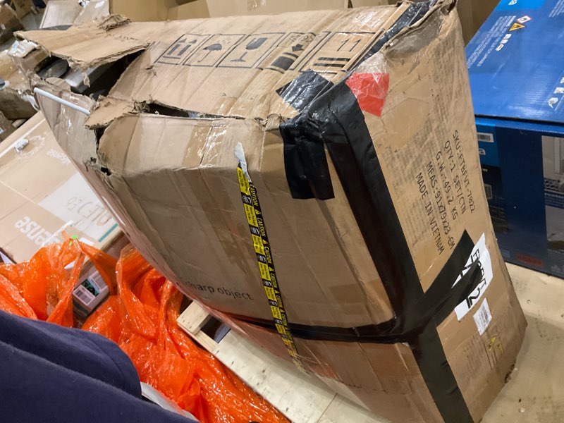 YITAHOME Makeup Vanity Desk with Mirror, LED Light and Power Outlet, Vanity Set with Hidden Jewelry 